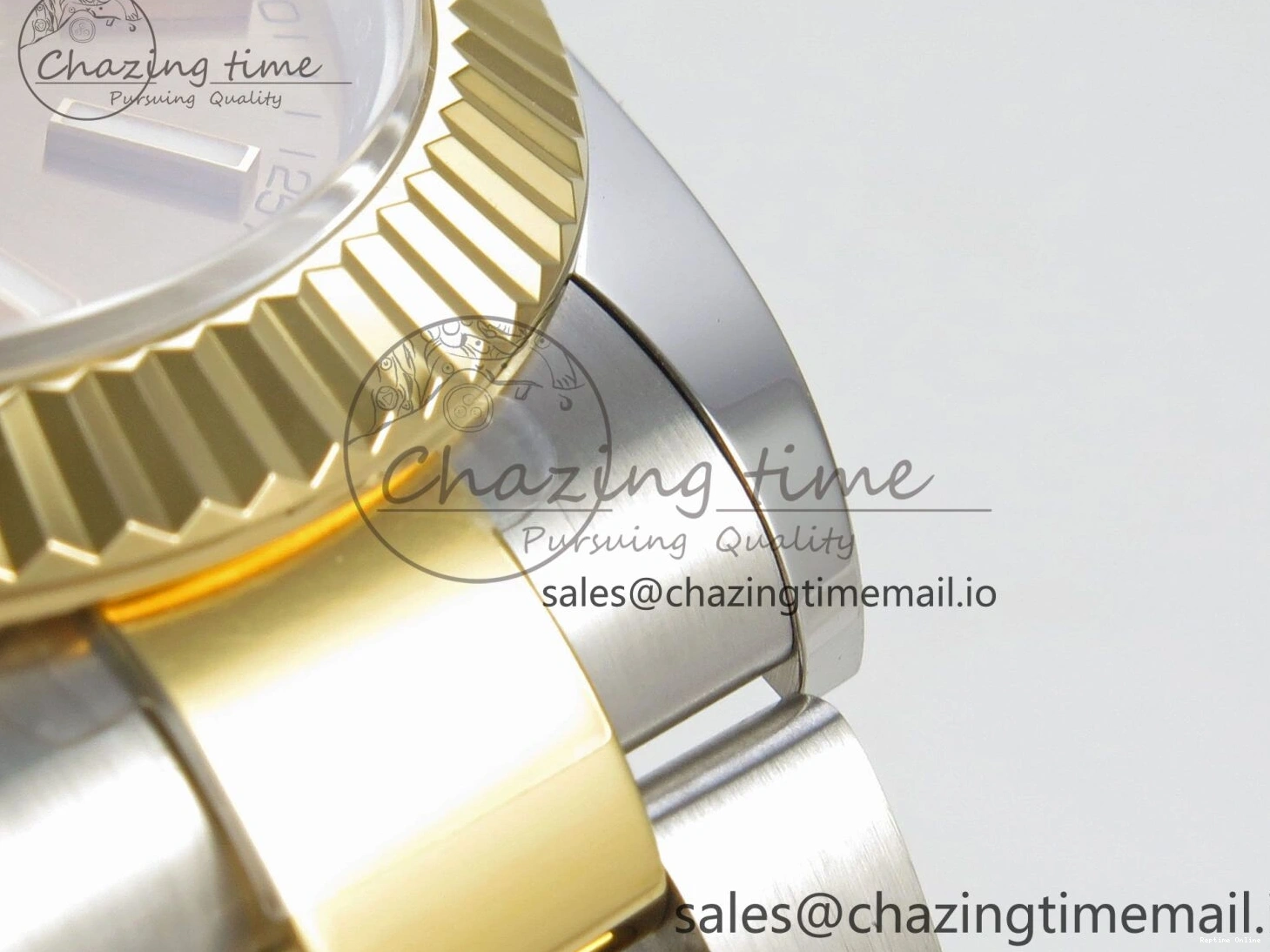 0113 Stretchable DateJust 41 126333 SS YG ARF 1:1 Best Edition YG Stick Dial on Oyster Bracelet SH3235 (Weighted) 211